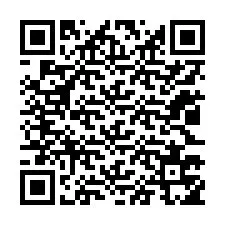 QR Code สำหรับหมายเลขโทรศัพท์ +12023755525