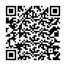 QR Code สำหรับหมายเลขโทรศัพท์ +12023756941