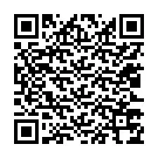 QR-koodi puhelinnumerolle +12023774946