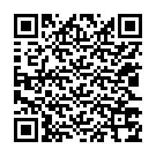 QR-koodi puhelinnumerolle +12023774964