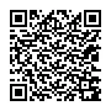 Kode QR untuk nomor Telepon +12023781245