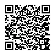 Código QR para número de teléfono +12023842946