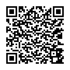 Kode QR untuk nomor Telepon +12023842948