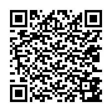 QR-code voor telefoonnummer +12023843116