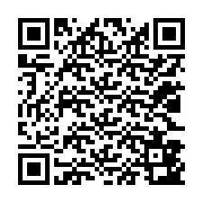 QR kód a telefonszámhoz +12023843529