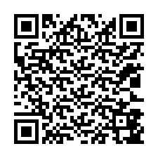 QR kód a telefonszámhoz +12023847101