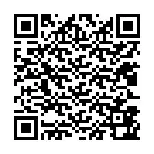 QR-koodi puhelinnumerolle +12023862142