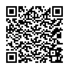 QR-koodi puhelinnumerolle +12023862151