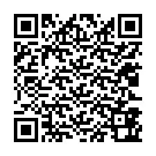 Código QR para número de telefone +12023862152