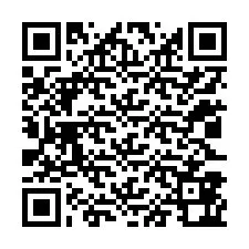 QR-код для номера телефона +12023862160