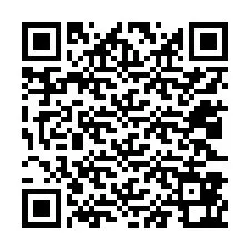 QR-koodi puhelinnumerolle +12023862473