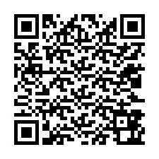 QR-koodi puhelinnumerolle +12023862486