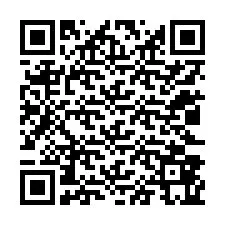 Código QR para número de telefone +12023865394