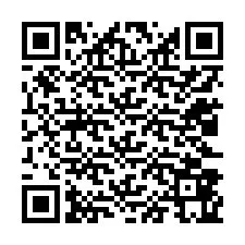 QR-koodi puhelinnumerolle +12023865396