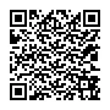 QR код за телефонен номер +12023865401