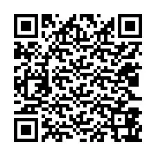 QR код за телефонен номер +12023867166