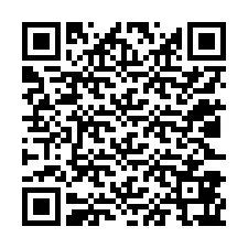 Código QR para número de teléfono +12023867168