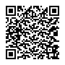 QR код за телефонен номер +12023867170