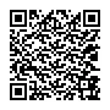 QR-koodi puhelinnumerolle +12023867178