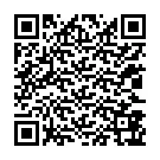 QR-koodi puhelinnumerolle +12023867180