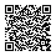 Código QR para número de telefone +12023958628