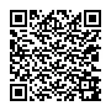 QR-koodi puhelinnumerolle +12023981314