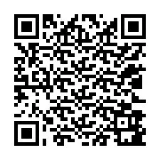 QR код за телефонен номер +12023981318