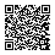 QR-koodi puhelinnumerolle +12023981322