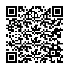 Telefon numarası için QR Kodu +12024029012