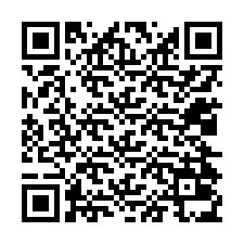 QR-код для номера телефона +12024035493