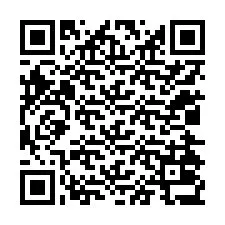 Código QR para número de teléfono +12024037884