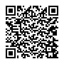 QR-code voor telefoonnummer +12024041112