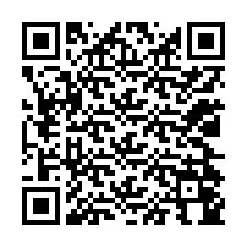 QR kód a telefonszámhoz +12024044439