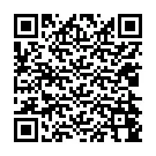 QR код за телефонен номер +12024044442