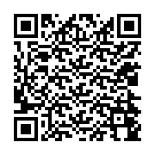 QR-code voor telefoonnummer +12024044446