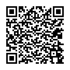 QR kód a telefonszámhoz +12024044447