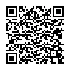 QR-koodi puhelinnumerolle +12024048162