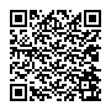 QR Code pour le numéro de téléphone +12024063782