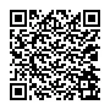 Código QR para número de teléfono +12024063788