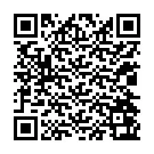 Código QR para número de teléfono +12024063790