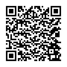 QR kód a telefonszámhoz +12024063791