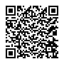 Código QR para número de teléfono +12024065701