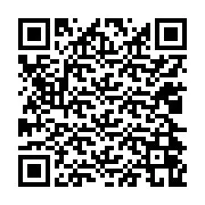 QR-code voor telefoonnummer +12024069062