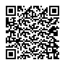 QR Code สำหรับหมายเลขโทรศัพท์ +12024069063