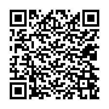 QR код за телефонен номер +12024069067