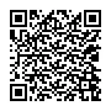 Código QR para número de telefone +12024069068