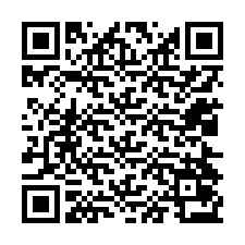 QR код за телефонен номер +12024073617