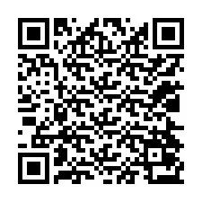 QR-Code für Telefonnummer +12024073619