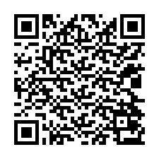 QR-код для номера телефона +12024073620