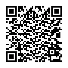 QR kód a telefonszámhoz +12024073621